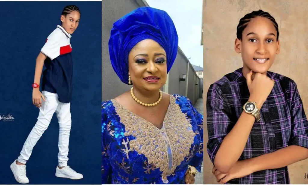 Actress Ronke Oshodi Oke Shares Adorable Photos Of Son On His 11th Birthday