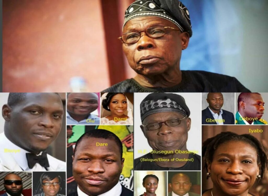 Get to know Olusegun Obasanjo's 21 child's mothers.