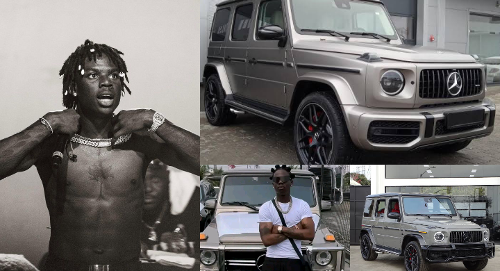 Rema buys a Lamborghini Urus and a G63 G-wagon on the same day, spending millions of naira.