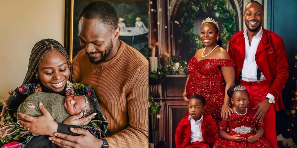 Actor Etim Effiong and his wife, Toyosi, receive a flood of congratulatory messages as they joyfully welcome their third child.