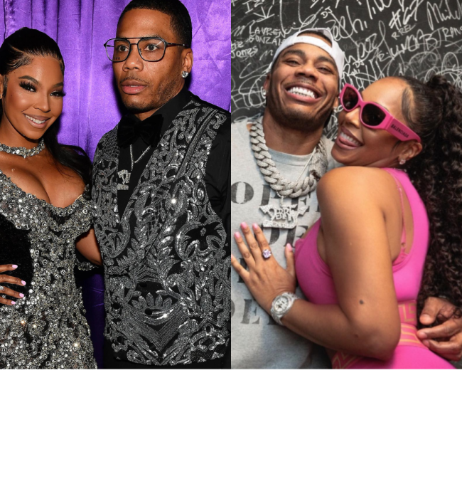 Ashanti shares news of her engagement to Nelly.