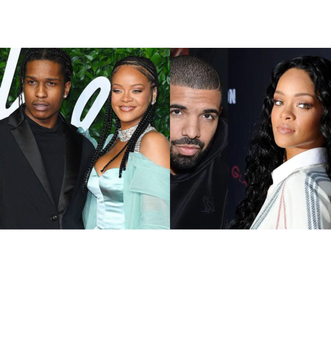 In their most recent songs, The Weeknd and Rihanna's partner, A$AP Rocky, are said to have made fun of Drake.