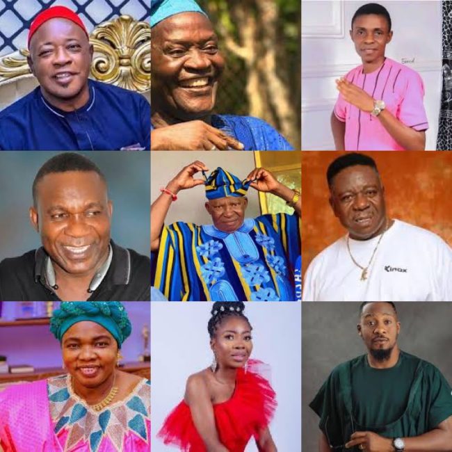 Mr. Ibu, Saratu Gidado, Junior Pope... performers who passed away in 2024