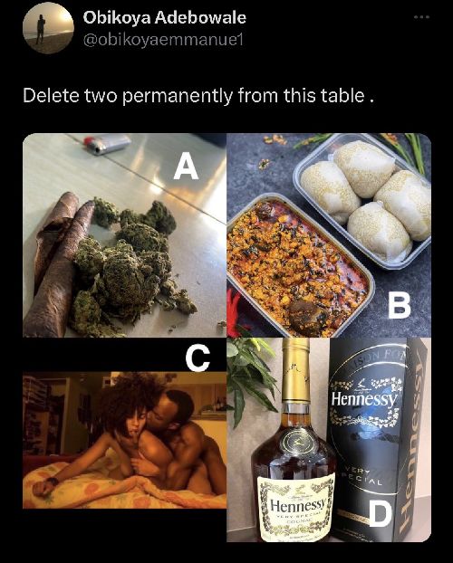 Two things need to be permanently removed from this table. Which of the two would you pick?