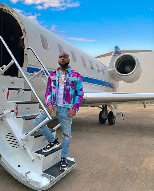 Davido invests millions of dollars in acquiring a new private jet.