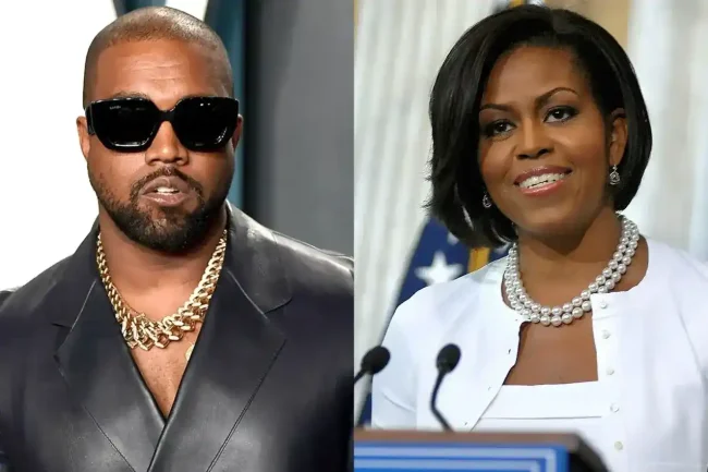 Kanye West claims that he and Michelle Obama would like to be a threesome (video)