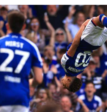 EPL: After 22 years, Ipswich Town wins promotion