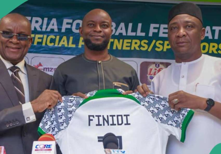 The pay of Super Eagles coach Finidi George was made public.