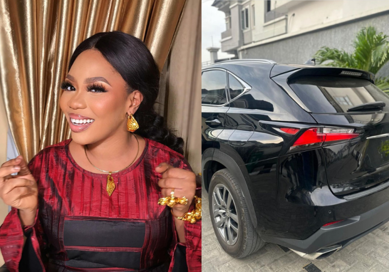 Actress Wumi Toriola of Nollywood gives herself a brand-new Lexus car and remembers not being able to afford it.