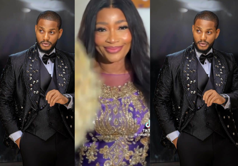 AMVCA 2024: Alexx Ekubo leaves fans drooling as he makes appearance with his mother