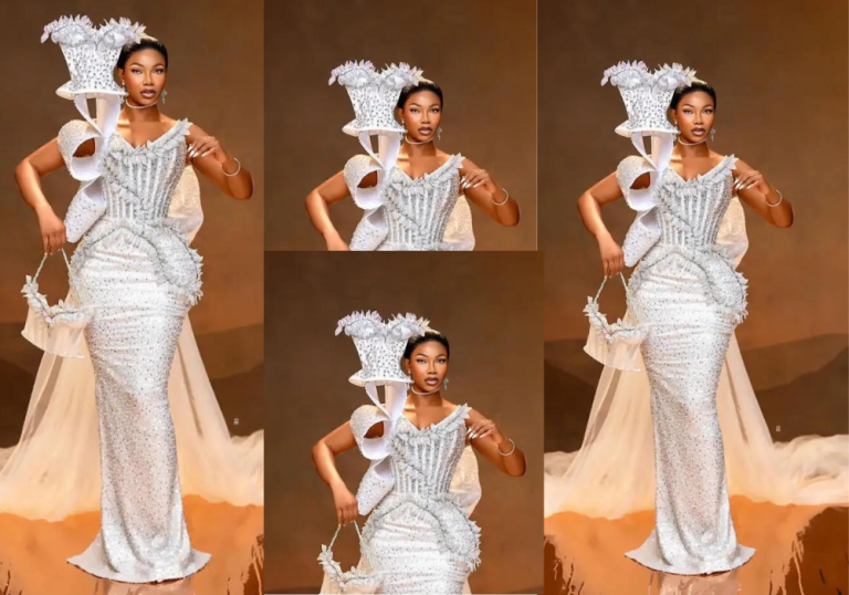Reality TV personality Tacha dazzles in a $100,000 gown at the 2024 AMVCA