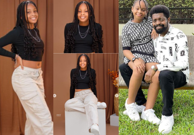 Basketmouth posts a wonderful birthday video of his first kid, Ada, captioned 