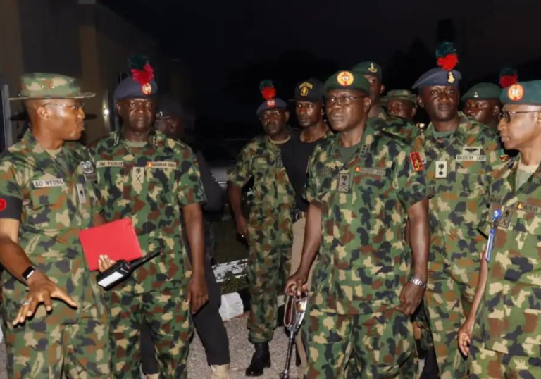 Application procedures for the Nigerian Army