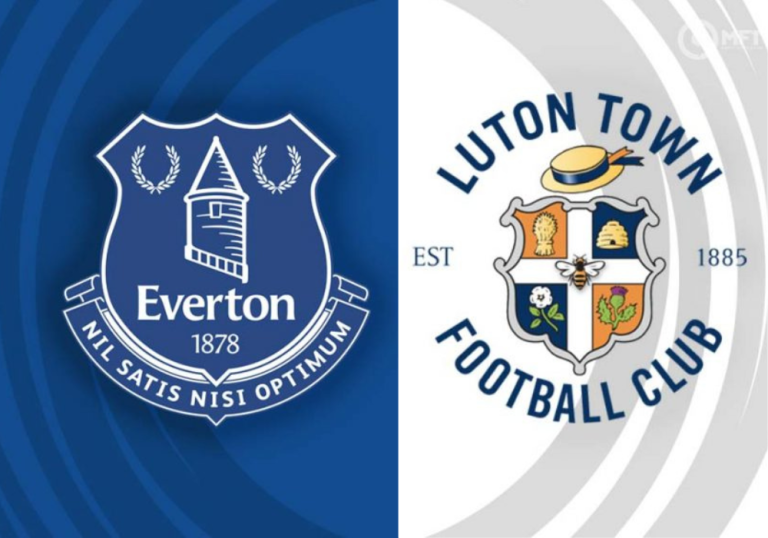 Starting lineups for Luton vs. Everton's 2023–2024 EPL match