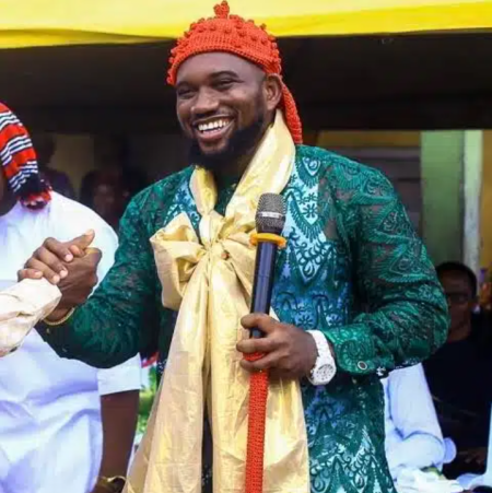 The moment MC Mbakara turned up to Davido's wedding without an invitation and got kicked out